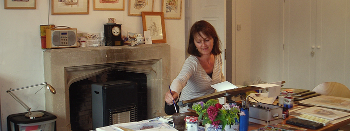 Kate at work